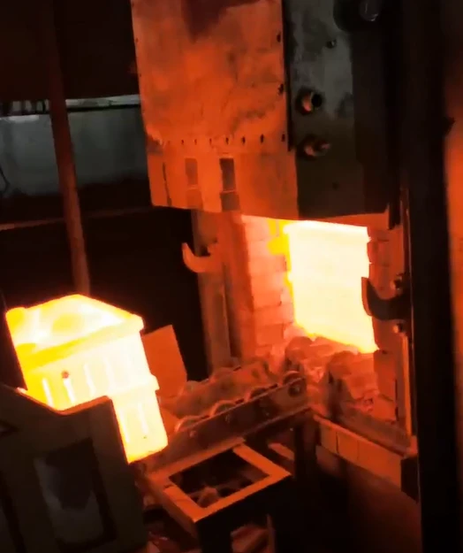 Ball casting process